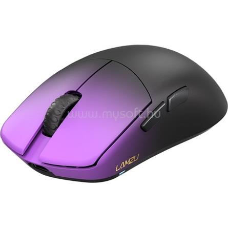 LAMZU MAYA Champions 8K optikai vezeték nélküli gaming egér fekete-lila