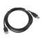 LANBERG 1,8m USB-A 2.0 apa - anya fekete kábel CA-USBE-10CC-0018-BK small