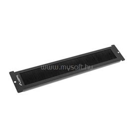 LANBERG 19 " fésűs kábel átvezető FFO1 sorozatú, LCD paneles szabadon álló szekrényekhez, fekete AK-1106-B small