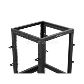 LANBERG 19" 15U 600x600-1100 (állítható mélységű) szabadon álló rack keret (fekete) OR01-6115-B small