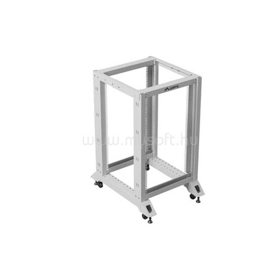LANBERG 19" 18U 600x800 szabadon álló rack keret, szürke