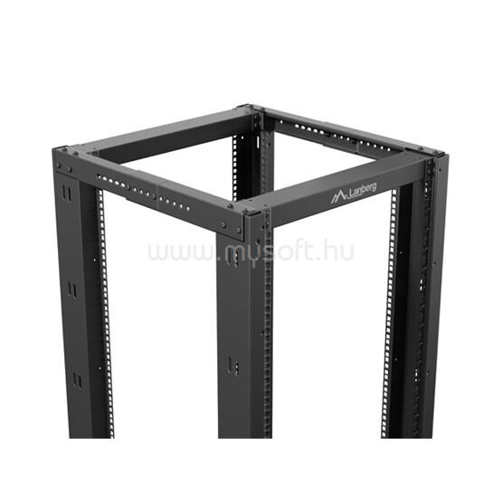 LANBERG 19" 32U 600x800 szabadon álló rack keret, fekete V2