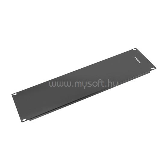 LANBERG 19" 3U takaró panel (fekete)