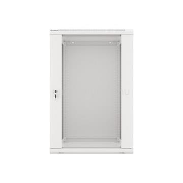 Lanberg 19" fali rack szekrény 18U/600X600 lapraszerelt, szürke V2