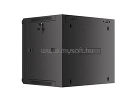 LANBERG 19" fali rack szekrény 9U 450 lapraszerelt (fekete) WFFA-5409-10B small