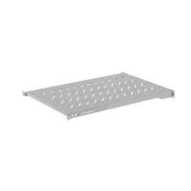 LANBERG 19" fix polc/tálca 1U/483x700mm 15kg maximum terhelhetőség (szürke) AK-1010-S small