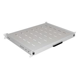 LANBERG 19" kihúzható polc/tálca 350mm, 1U/445X350mm, maximum terhelhetőség 35kg (szürke) AK-1020-S small
