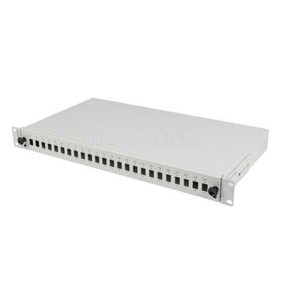 LANBERG 19" optikai patch panel 24xSC szimplex/24xLC duplex