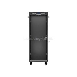 LANBERG 19" szabadon álló rack szekrény 32U/600X1000 üvegajtó, lapraszerelt, LCD kijelző, fekete FF01-6032-12BL small