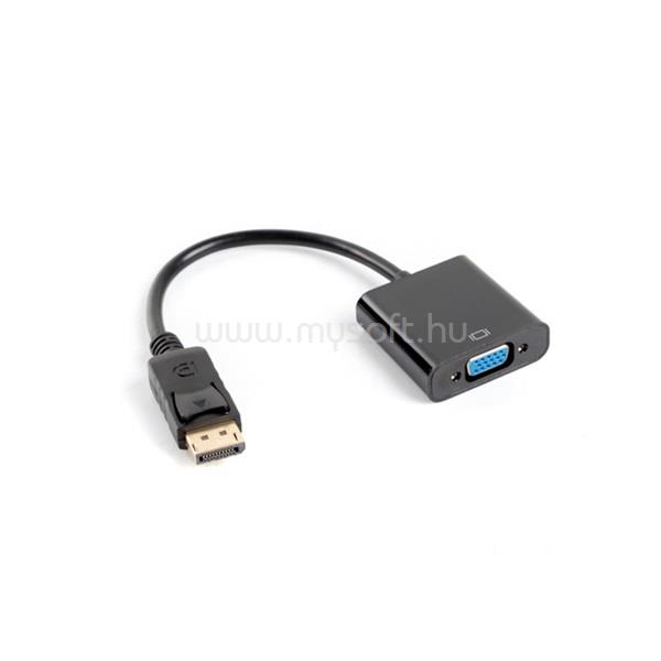 LANBERG 20cm DisplayPort 1.1 apa - VGA anya adapter