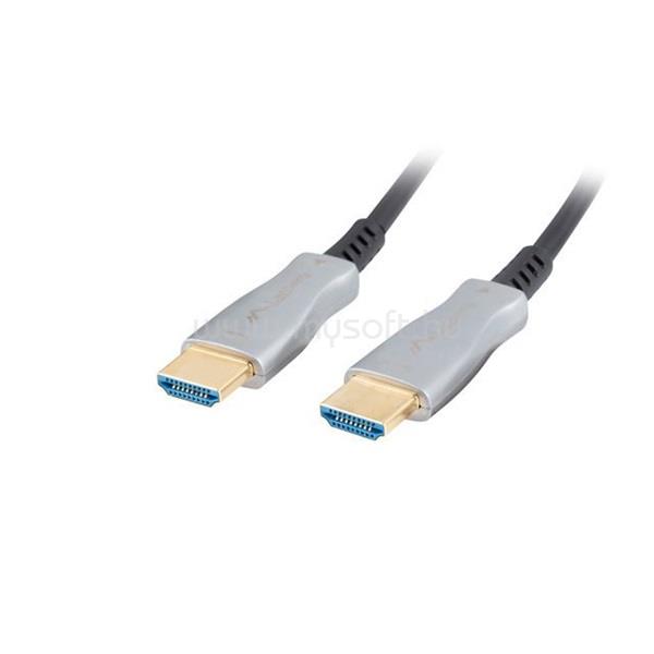 LANBERG CA-HDMI-20FB-0200-BK aktív optikai HDMI  AOC kábel 20 m (fekete)