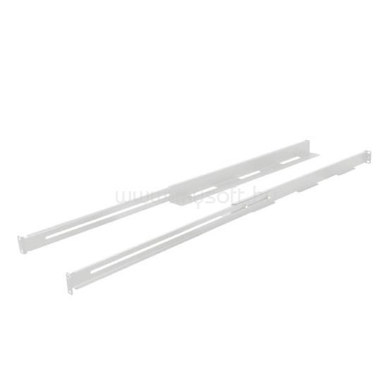 LANBERG 650-1090 mm állítható rack sín készlet ,1U (szürke)