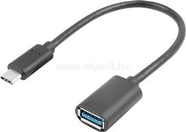 LANBERG AD-UC-UA-04 adapter USB TYPE-C M - USB Type-A F 15cm Black AD-UC-UA-04 small