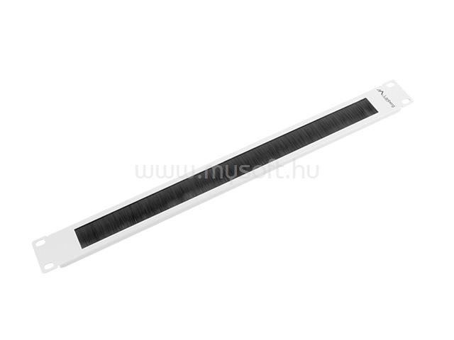 LANBERG 19" 1U fésűs panel (szürke)