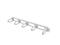 LANBERG AK-1205-S cable management panel type B 19 1U grey AK-1205-S small