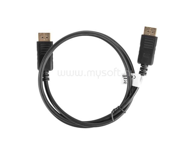 LANBERG CA-DPDP-10CC-0010-BK DisplayPort 4K kábel 1 m (fekete)