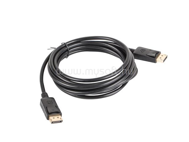LANBERG CA-DPDP-10CC-0030-BK - Display Port M/M 3 m 4K (fekete)