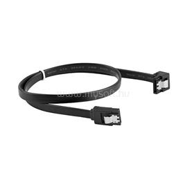 LANBERG CA-SASA-13CU-0050-BK cable SATA DATA II 6GB/S F/F 50cm METAL CLIPS ANGLED Black CA-SASA-13CU-0050-BK small