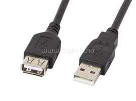 LANBERG CA-USBE-10CC-0007-BK extension cable USB 2.0 AM-AF 70cm black CA-USBE-10CC-0007-BK small