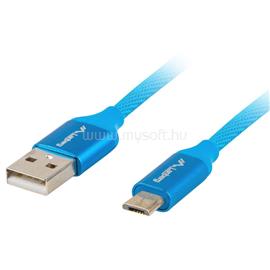 LANBERG CA-USBM-20CU-0010-BL cable Premium Quick Charge 3.0 USB Micro-B M ->A M 1M Blue CA-USBM-20CU-0010-BL small