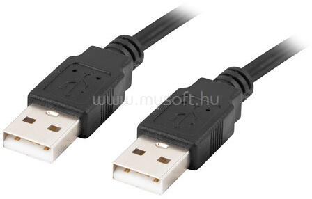 LANBERG cable USB-A M/M 2.0 0.5m black