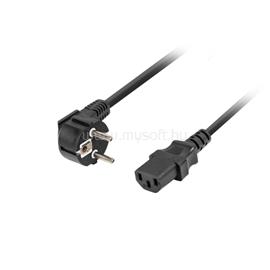 LANBERG CEE 7/7->IEC 320 C13 tápkábel 1,8 m, VDE (fekete) CA-C13C-11CC-0018-BK small