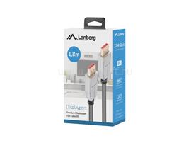 LANBERG DisplayPort M/M cable 20 PIN v1.4 1.8m 8K black CA-DPDP-20CU-0018-BK small