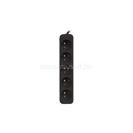 LANBERG elosztó 1m, 5 aljzat UPS rendszerhez PS0-05E-0100-IEC-BK small