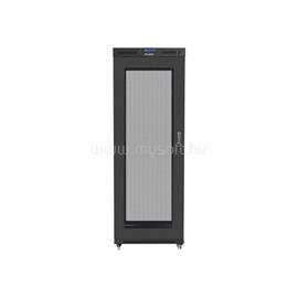 LANBERG FF01-8042-23BL 19" 42U SZÉL:800 MÉLY:1000 MAG:2097 lapraszerelt hálós fémajtós fekete rack szekrény FF01-8042-23BL small
