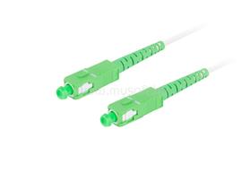 LANBERG fiber optic patchcord SM SC/APC-SC/APC simplex 20m LSZH g657a2 3.0mm white FO-SASA-SS21-0200-WH small