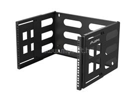 LANBERG folding bracket wall-mount 19inch 6U 497x400/240 black FB01-5406-10B small