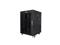 LANBERG free standing rack 19inch cabinet 15U 600x600 glass door LCD flat pack black FF01-6615-12BL small