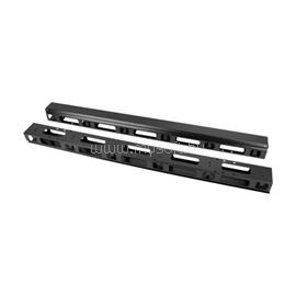 LANBERG Függőleges kábelvezető csatorna 27U 19" szabadon álló szekrényhez 2db (fekete) AK-1207-B small