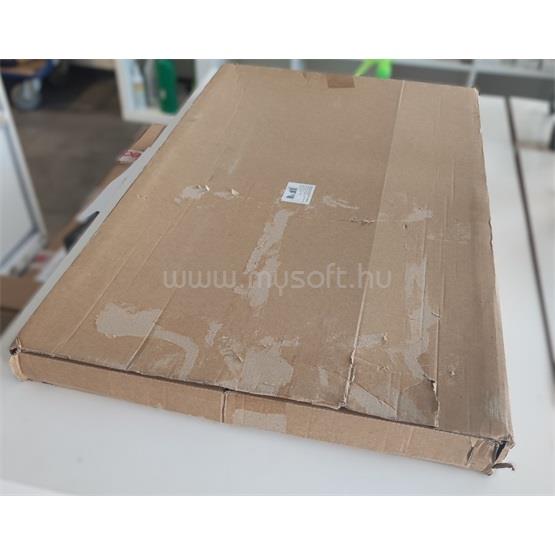LANBERG Használt 19" kihúzható polc/tálca 1U/465X750mm, maximum terhelhetőség 60kg (fekete)