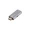 LANBERG HDMI (M)->DISPLAYPORT(F) 4K adapter (szürke) AD-HD-DP-01 small