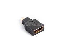 LANBERG HDMI(F)->HDMI MICRO(M) ADAPTER FEKETE AD-0015-BK small
