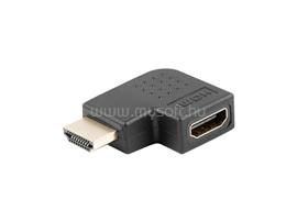 LANBERG HDMI(M)->HDMI(F) ADAPTER BALRA SZÖGBEN FEKETE AD-0035-BK small