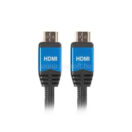 LANBERG HDMI M/M V2.0 kábel , fonott CU fekete 3 méter CA-HDMI-20CU-0030-BL small