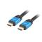 LANBERG HDMI M/M V2.0 kábel , fonott CU fekete 3 méter CA-HDMI-20CU-0030-BL small
