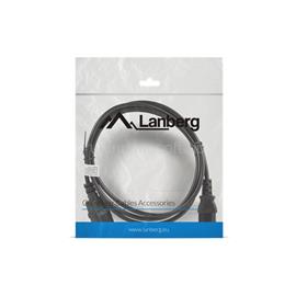 LANBERG IEC 320 C13->C14 kábel 1,8 m (fekete) CA-C13E-10CC-0018-BK small