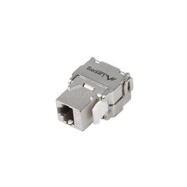 LANBERG KSF5-2000 Cat5e FTP 180°-os szerszám nélkül szerelhető árnyékolt RJ45 Keystone jack KSF5-2000 small