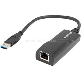 LANBERG NC-1000-01 Adapter Lan Card USB 3.0 - RJ45 1GB on Cable NC-1000-01 small