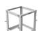 LANBERG Open rack 19inch 12U 600X600-1100 adjustable grey OR01-6112-S small