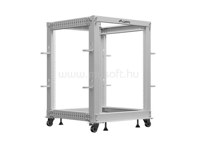 LANBERG Open rack 19inch 15U 600X600-1100 adjustable grey