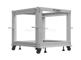 LANBERG Open rack 19inch 9U 600X600-1100 adjustable grey OR01-6109-S small