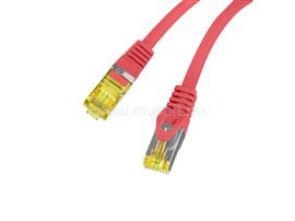 LANBERG Patch kábel CAT.6a S/FTP LSZH 0.5m piros, réz PCF6A-10CU-0050-R small