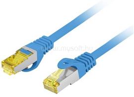 LANBERG Patch kábel CAT.6a S/FTP LSZH 1m kék, réz PCF6A-10CU-0100-B small