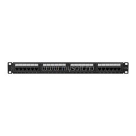 LANBERG Patch panel 24 port 1U 19" CAT.6a UTP, fekete PPUA-1024-B small