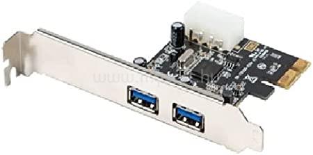 LANBERG PCE-US3-002 PCI Express->USB 3.1 GEN1 2-PORT + Low profile