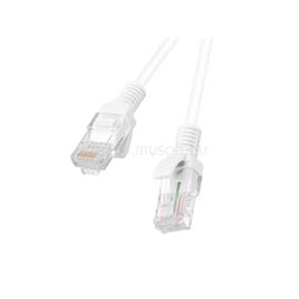 LANBERG PCU6-10CC-0200-W Cat6 U/UTP PVC 2m réz bevonatú alumínium patch kábel (fehér) PCU6-10CC-0200-W small